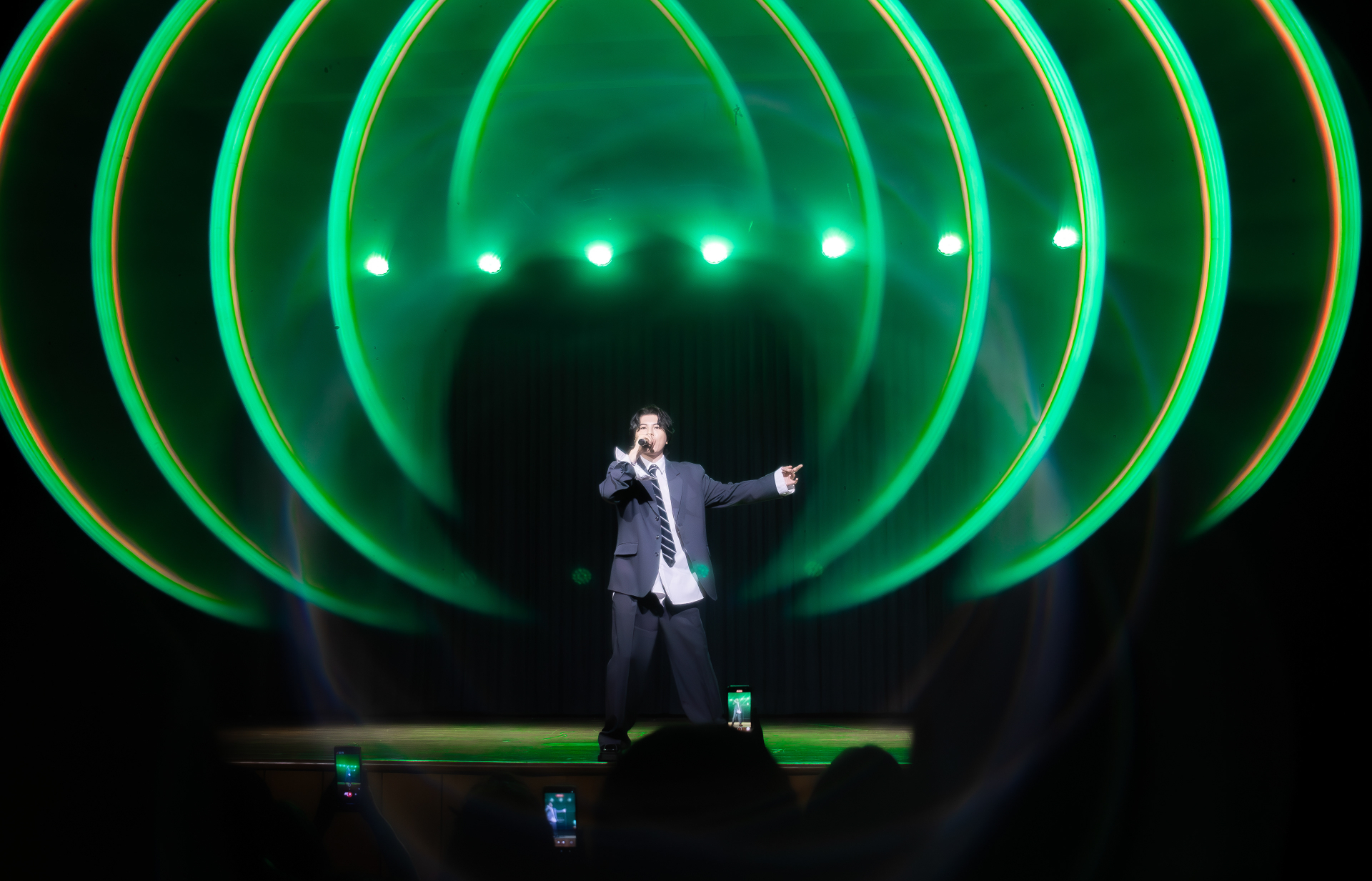Kisu · Green laser stage — Latin America Tour 2025 Brasília