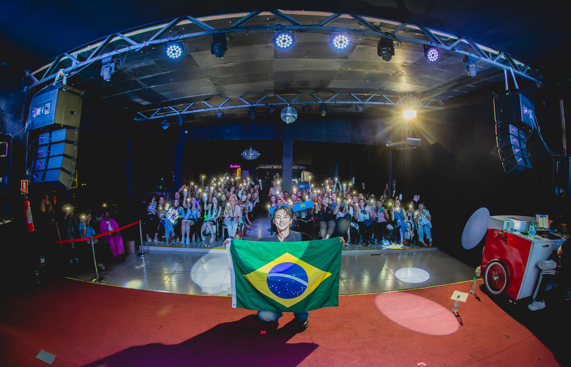 ACE of V.A.V · Group photo with fans — Fanmeeting BR 2025