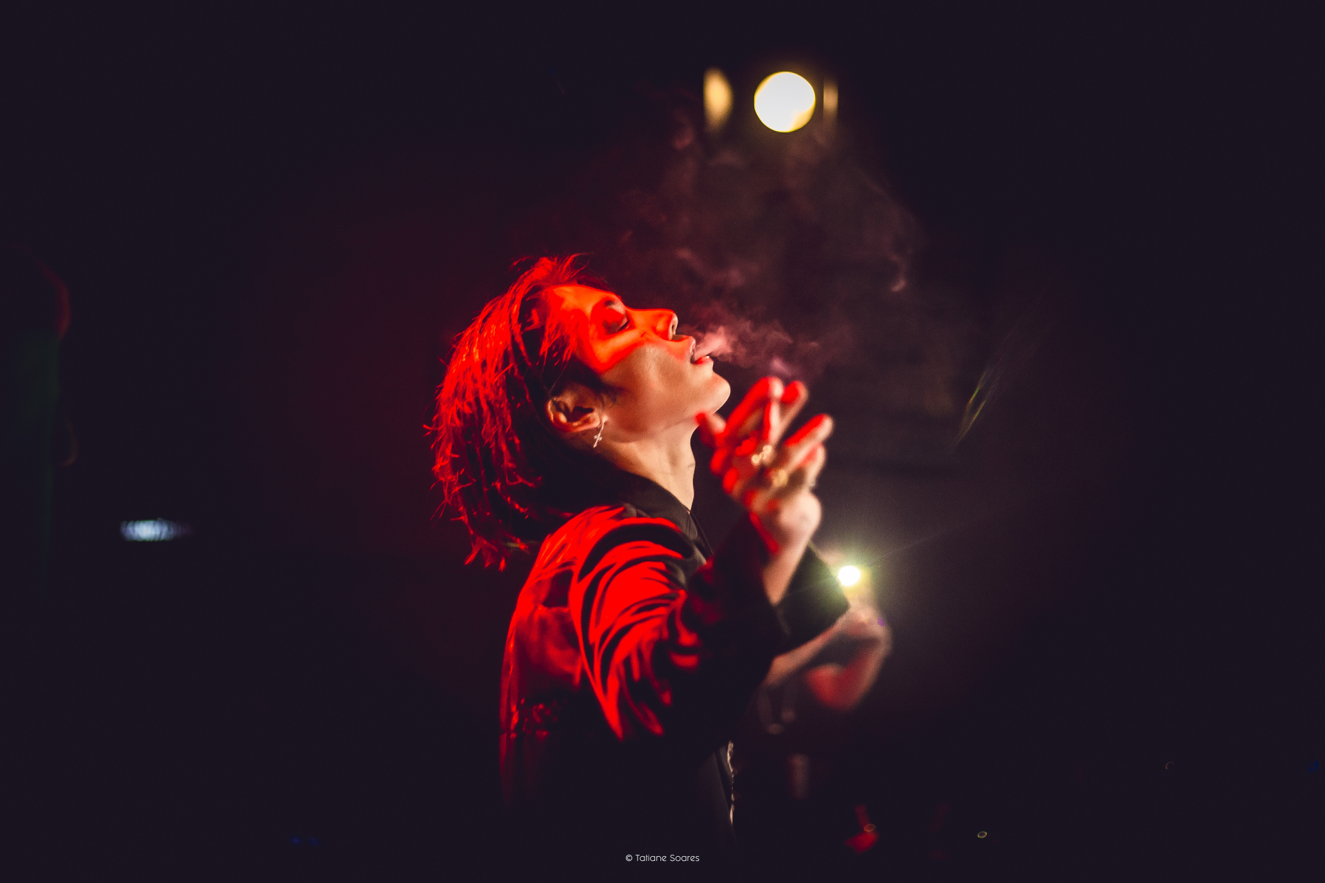 El Capitxn · Smoke portrait — Tour Latin America 2025 Brasília
